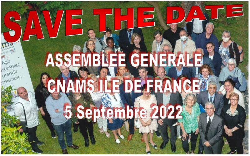 Assemblée Générale de la CNAMS Île-de-France