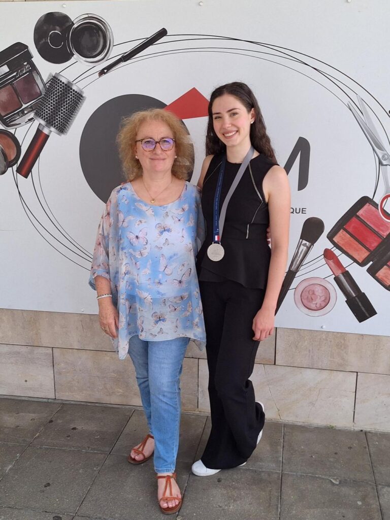 Véronique Grégori et Lys Labarthe, Worldskill France Esthétique